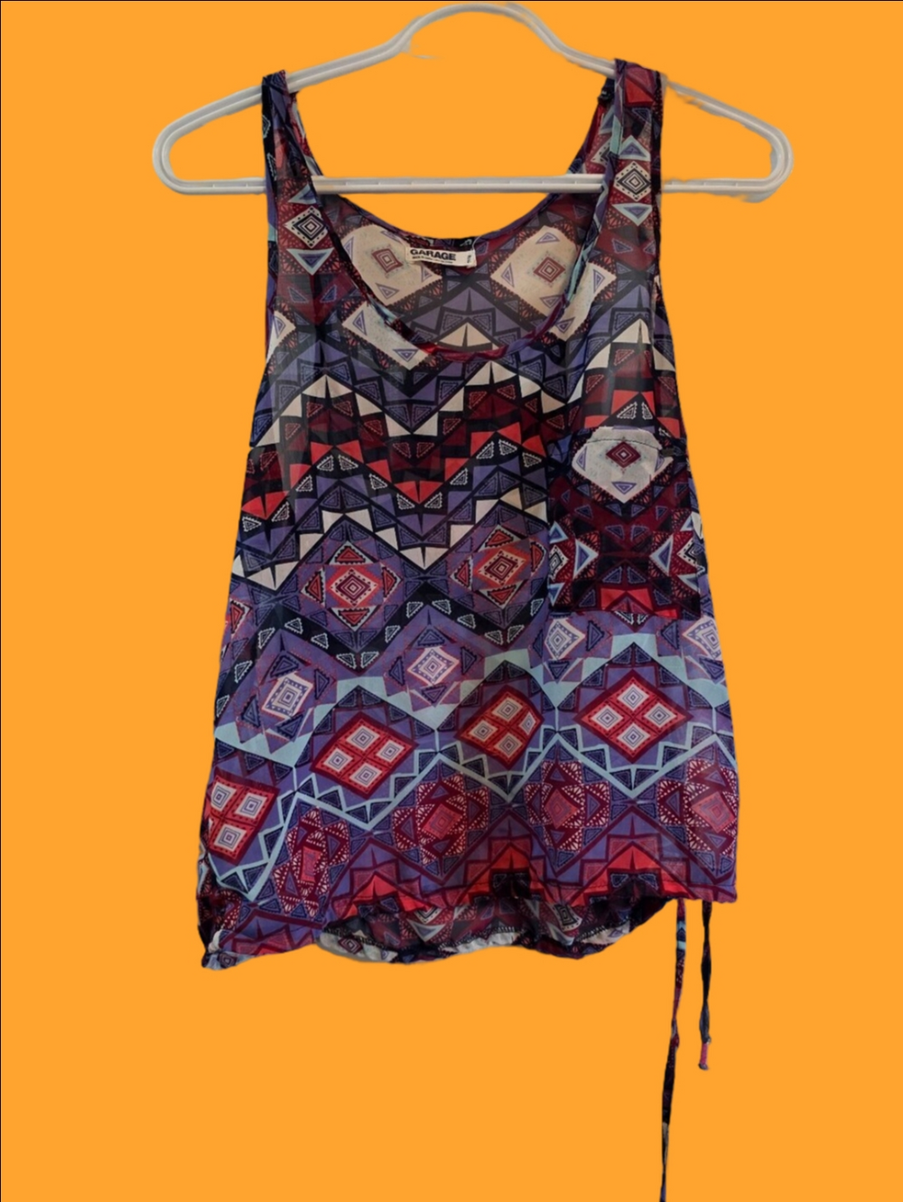 4/$67 Deal! Garage Geometric Print Top